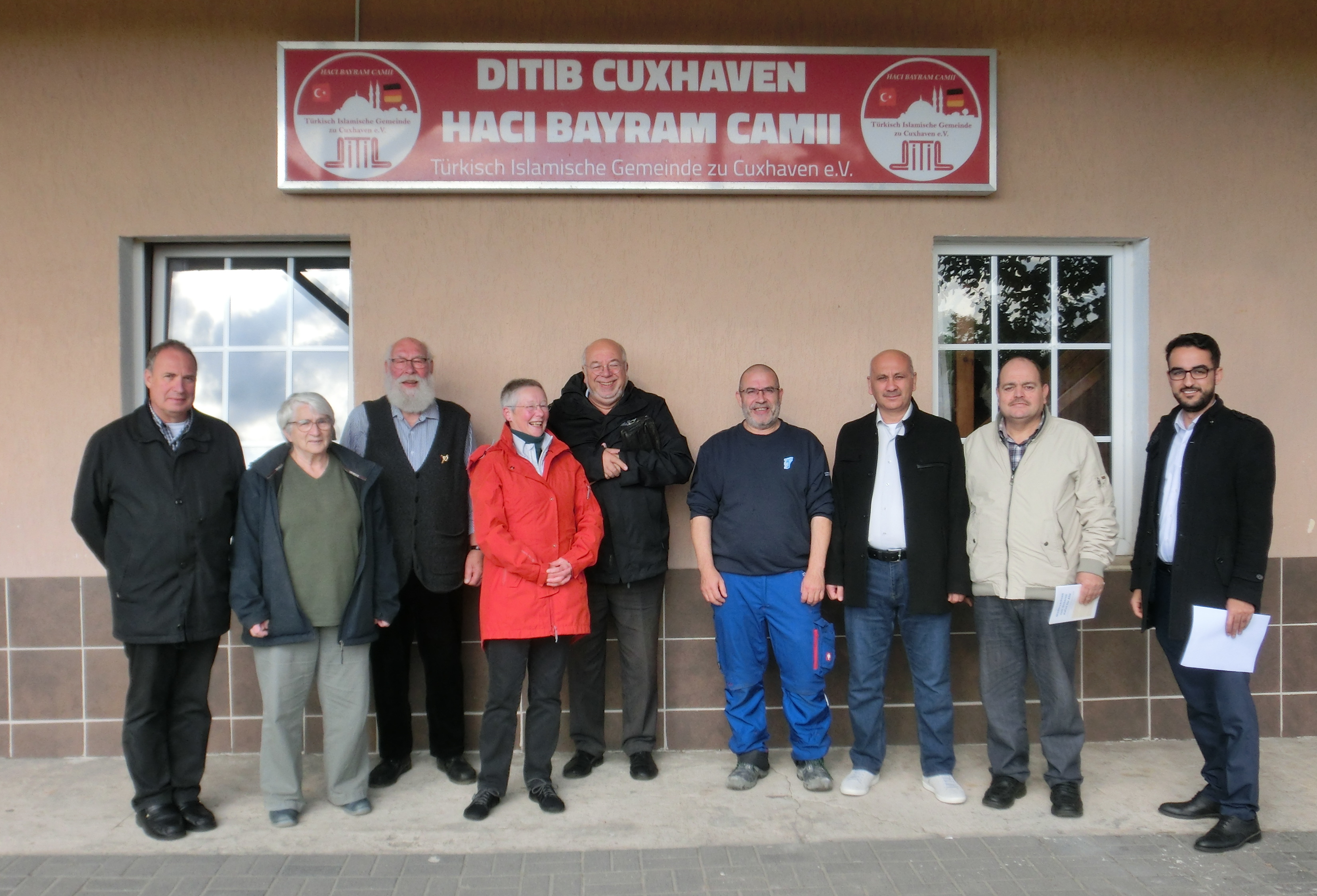Sie diskutierten in den Räumen der türkisch-islamischen Gemeinde in Cuxhaven.