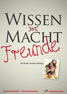IKW 2011: Postkarte "Wissen macht Freunde"