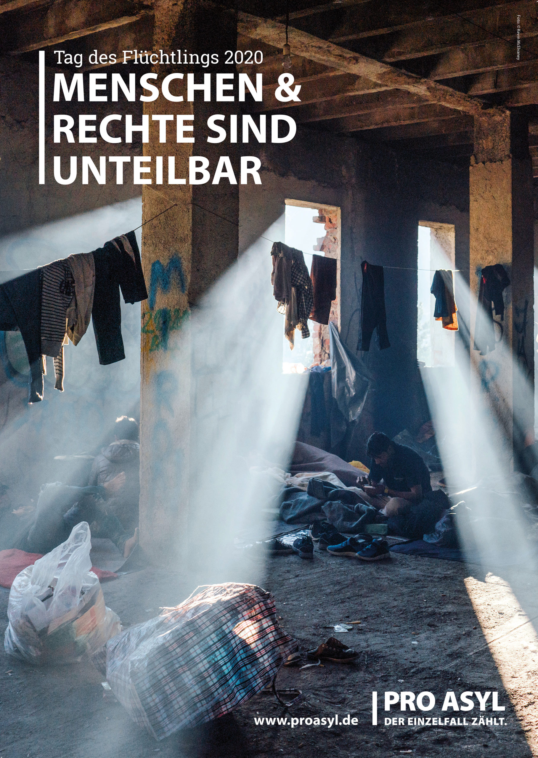 Plakat zum Tag des Flüchtlings