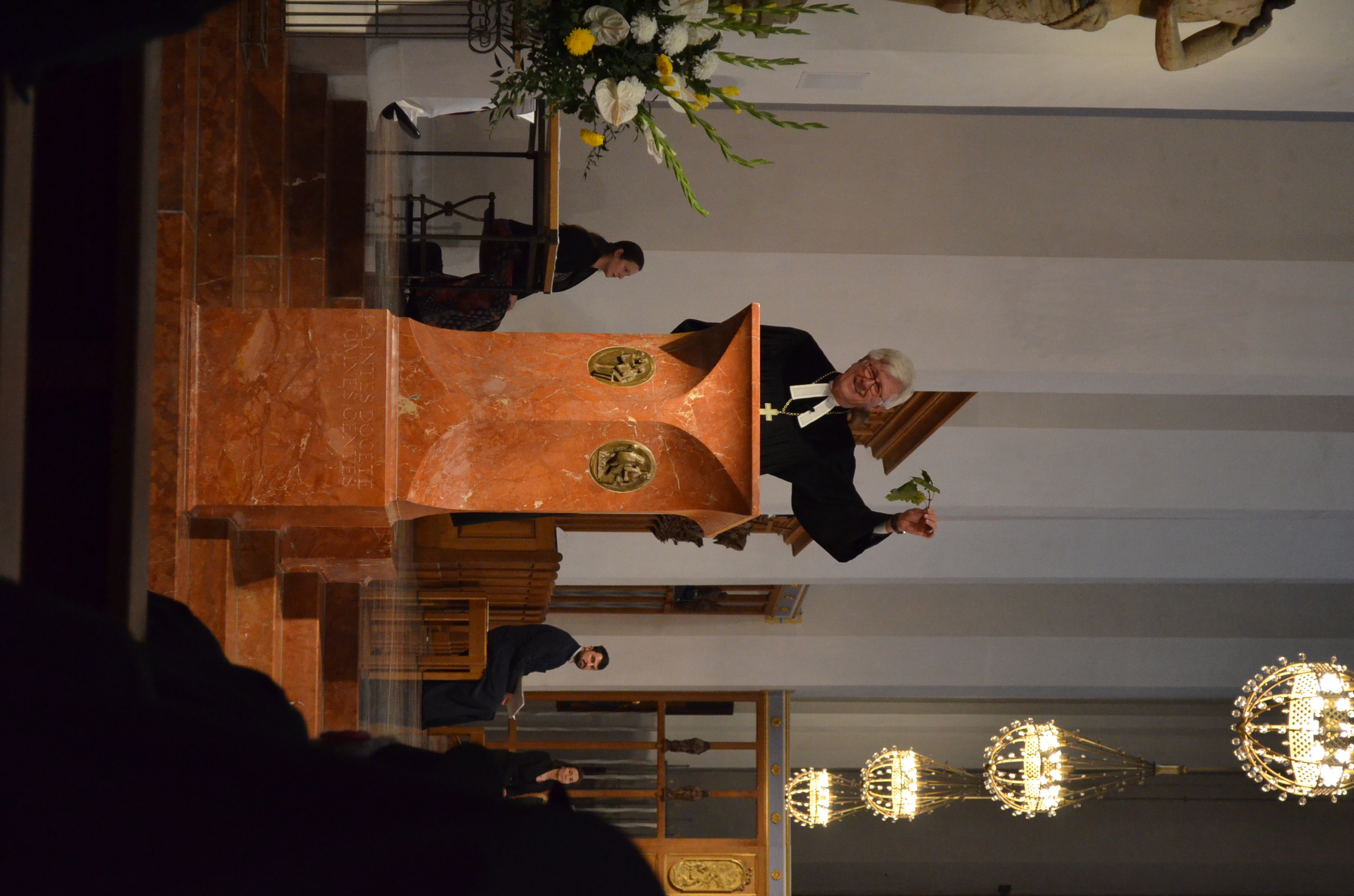 Landesbischof Bedford-Strohm hielt die Predigt. Foto: ÖVA