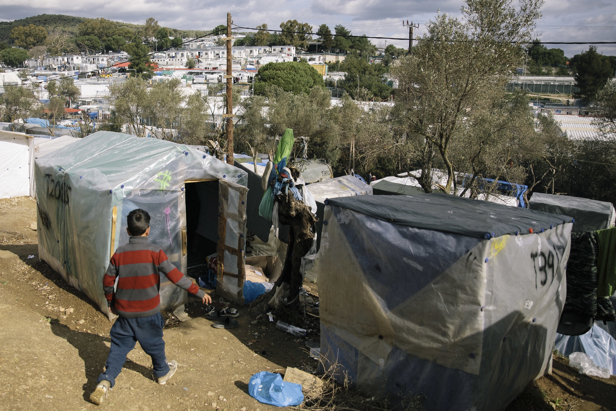 Das Flüchtlingslager Moria