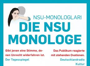 Plakat "Die NSU Monologe"