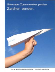 IKW 2006: Plakat "Miteinander Zusammenleben gestalten. Zeichen senden"