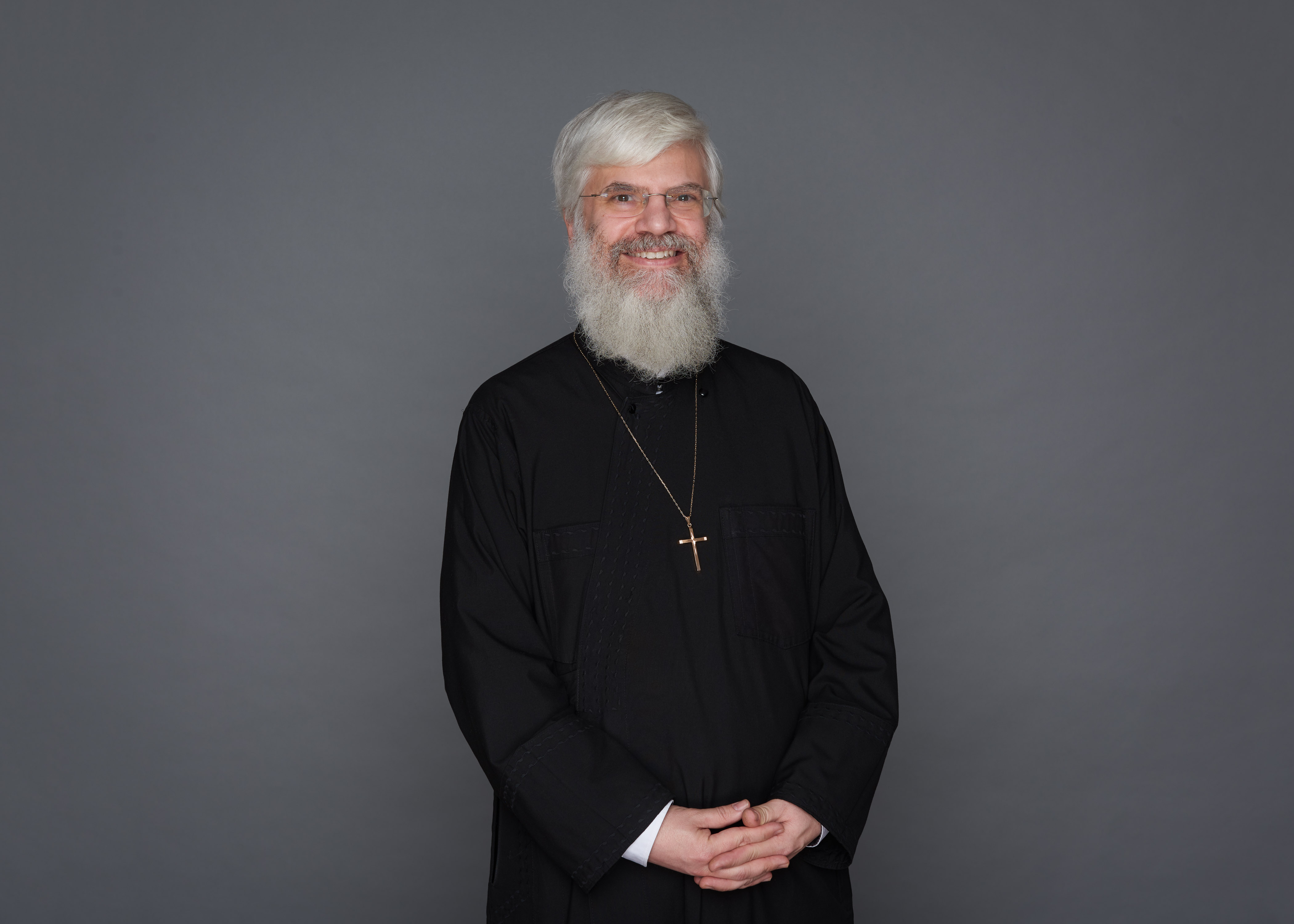 Erzpriester Dr. Georgious Basioudis ist Pfarrer einer griechisch-orthodoxen Gemeinde in Mannheim. Foto: ÖVA / Nils Bornemann