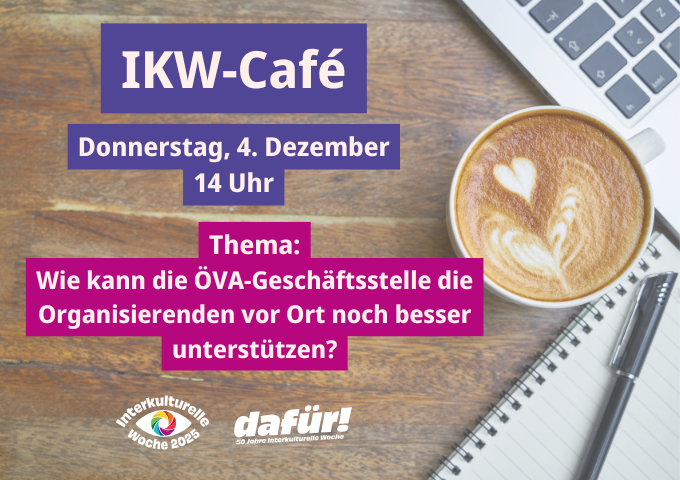 Hinweis auf das IKW-Café am 4. Dezember 2025
