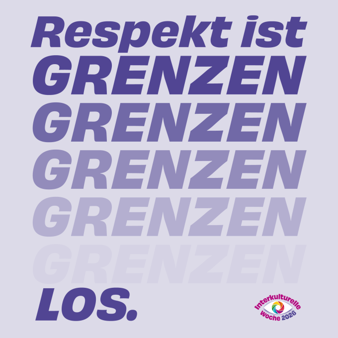 IKW-Motiv mit dem Slogan "Respekt ist grenzenlos."