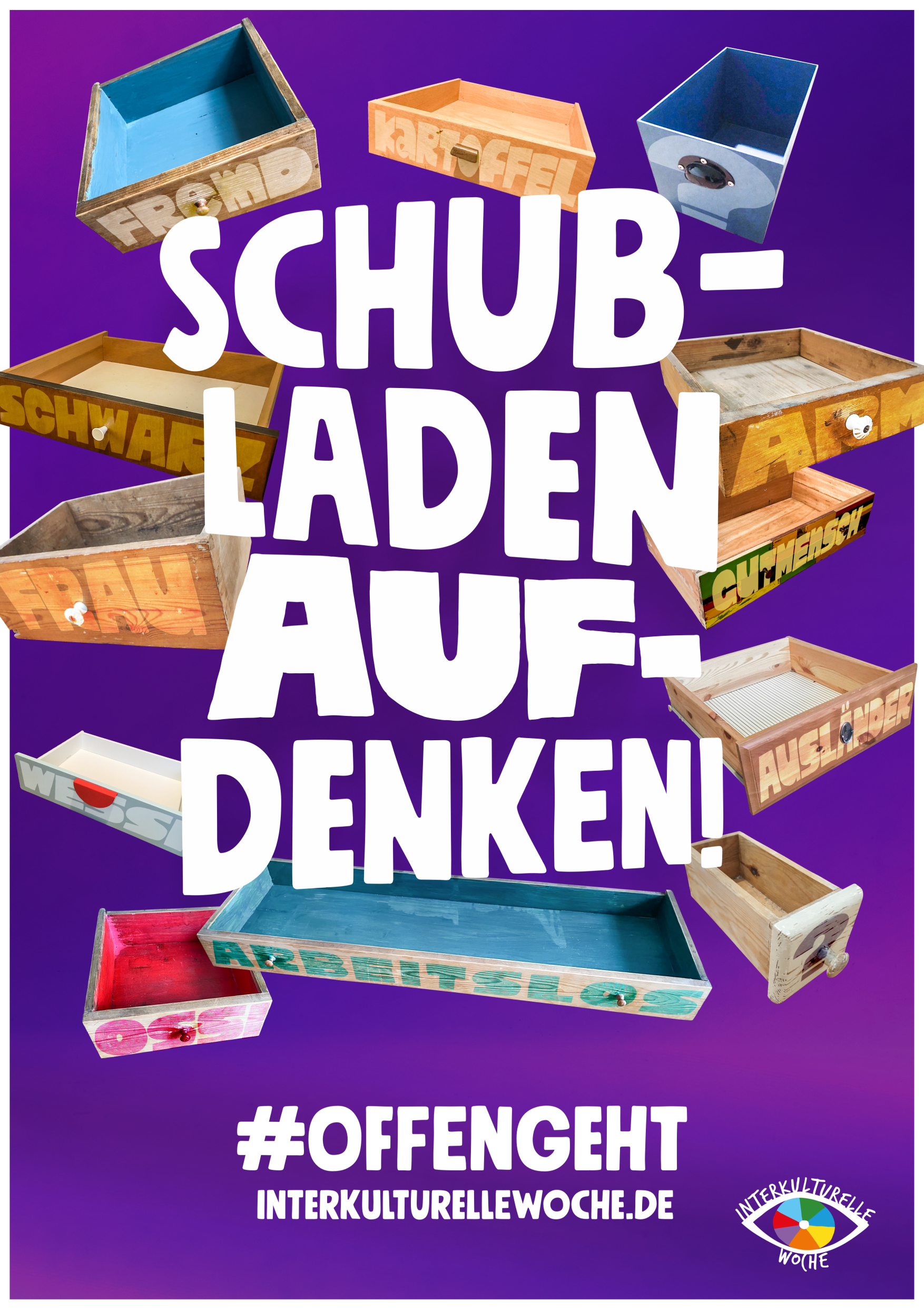 IKW-Motiv Schubladen aufenken