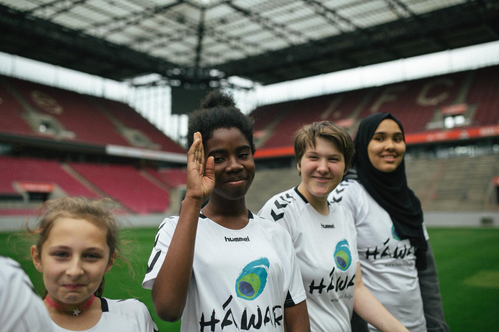Ein Projekt des Preisträgers HAWAR.help heißt SCORING GIRLS. Foto: Sebastian Kortmann
