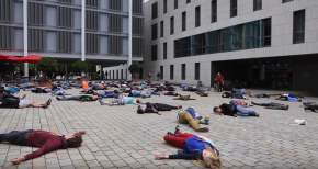 Screenshot Flashmob Seenotrettung.